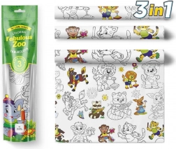 Kleurtafellakens Pexi - Sensationele Zoo