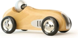 Vilac historisch raceauto van natuurlijk hout