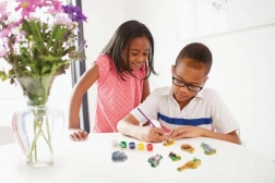 Giet en schilder – safari magneten en buttons