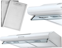 Onderbouw afzuigkap 50 cm wit BERDSEN