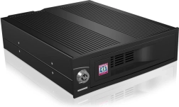 Lade ICY BOX voor 3,5″ SATA-schijf in 5,25″ bay met ventilator
