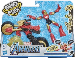 Hasbro Bend and Flex – figuur IRON MAN met motor