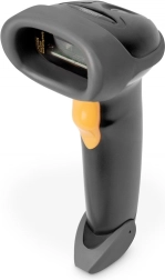 Handmatige barcodescanner met USB-aansluiting en standaard