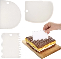Banketbakkerspatels 12 cm, set van 3 stuks