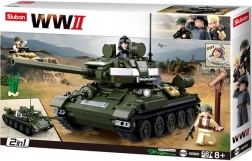 Sluban Tweede Wereldoorlog Sovjetische tank T-34/85 2v1