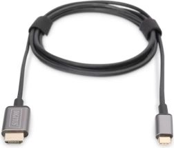 Adapterkabel HDMI 4K 30Hz naar USB Type C 3.1 zwart 1,8 m