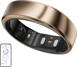 Slim ring RingConn Air tweede generatie, maat 11, goud