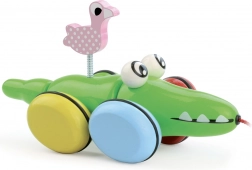 Trek-krokodil met flamingo VILAC