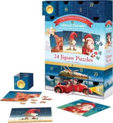 Eurographics puzzel adventskalender – Kerstdiertjes