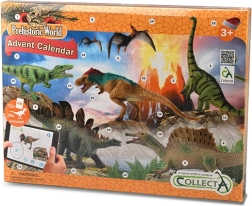 Adventskalender met dinosaurussen van Collecta