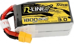 Tattu R-Line accu 1800mAh 14,8V LiPo 120C 4S1P XT60