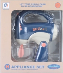 Plastic mixer op batterijen voor kinderen