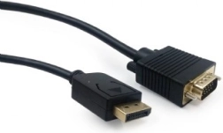 DisplayPort-naar-VGA-kabel 1,8 m zwart