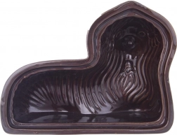 Keramische bakvorm voor een paaslam