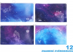 Map met rits A5 - Dierenriemtekens