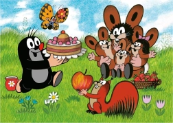 Dino Puzzle Mol Verjaardag 24 Maxi Stukjes