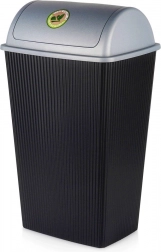 Plastic afvalbak 38 l met kiepdeksel