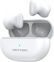Vention T12 draadloze TWS-oordopjes (wit)