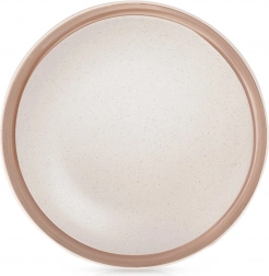 Keramisch dessertbord Arthena Beige 20,5 cm