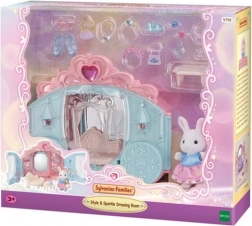 Stijlvolle garderobe met koets – SYLVANIAN FAMILIES