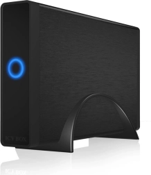 Externe behuizing voor 3,5" HDD met USB 3.0 en UASP