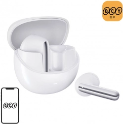 Draadloze oordopjes TWS QCY AilyBuds Pro HT10 met ANC, wit