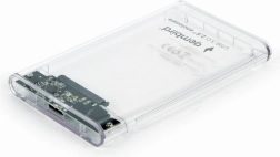 Transparante externe behuizing voor 2,5" schijven, USB 3.0