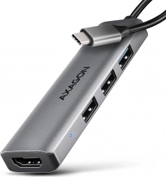 Multipoort USB-hub 4-in-1 5 Gb/s met HDMI