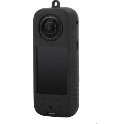 Sunnylife siliconen beschermhoes voor Insta360 X3, zwart