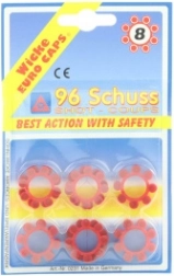 Patronen voor Gonher 8-schots drum 96 stuks