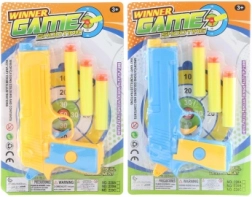Plastic pistool met foamkogels