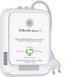 Koolmonoxidedetector met 85 dB alarm en LED