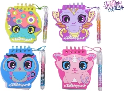 Nebulous Stars mini notitieboekje met pen 9 cm