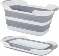 Siliconen opvouwbare teil met afvoer 40 l