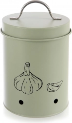 Metalen container voor groente en fruit GREENISH 1,4 l, groen