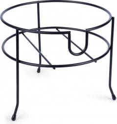 Metalen standaard voor drankdispenser met kraantje, zwart, 23 cm