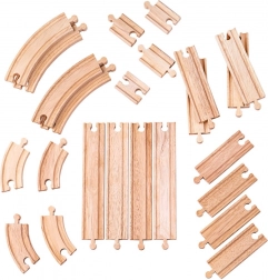 Houten Sporen Set 24 Delen Bigjigs Rail