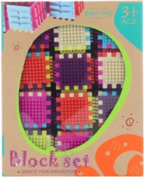 Plastic bouwstenen voor kinderen 3+ – 24 stukjes