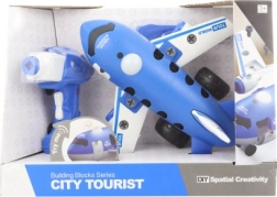 Schroefbaar RC-vliegtuig met boormachine voor kinderen 3+