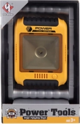 Draagbare bouw-LED-lamp met batterij en standaard