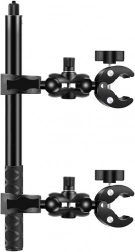 Motor-/fietsbeugel PULUZ met twee klemmen en 150 cm selfiestick