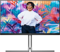 32" nano ips 4k monitor met usb‑c, kvm en pivot