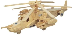 Houten 3D puzzel Helicopter