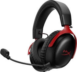 Draadloze gamingheadset HyperX Cloud III S zwart-rood