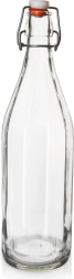 Glazen fles met beugelsluiting 750 ml