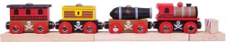 Piraten Trein met Rails