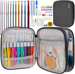 Set van 86 haaknaalden van Ruhhy