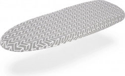 Katoenen hoes voor tafelstrijkplank, grijs 77 × 31 cm