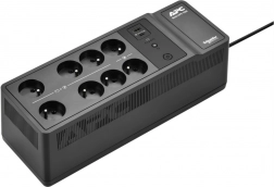 APC Back-UPS 1050VA noodstroomvoorziening, 8 stopcontacten type E, USB A+C