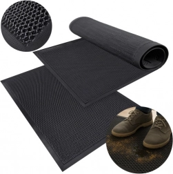 Deurmat 90 × 60 cm RUHHY rubber, antislip 3D rooster